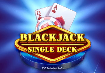 Hình ảnh trò chơi Backjack Single Deck tại 3333win bet